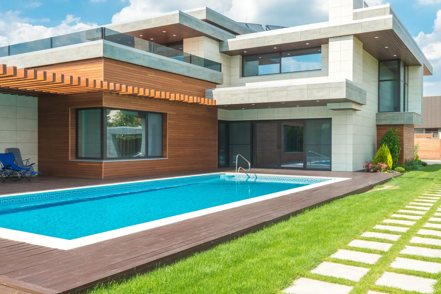 Swimming pool built in Wallaby Creek, NSW